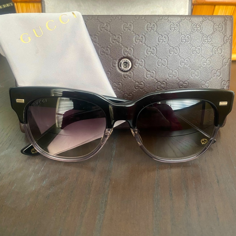 Gucci Oversize Gradient Sunglasses